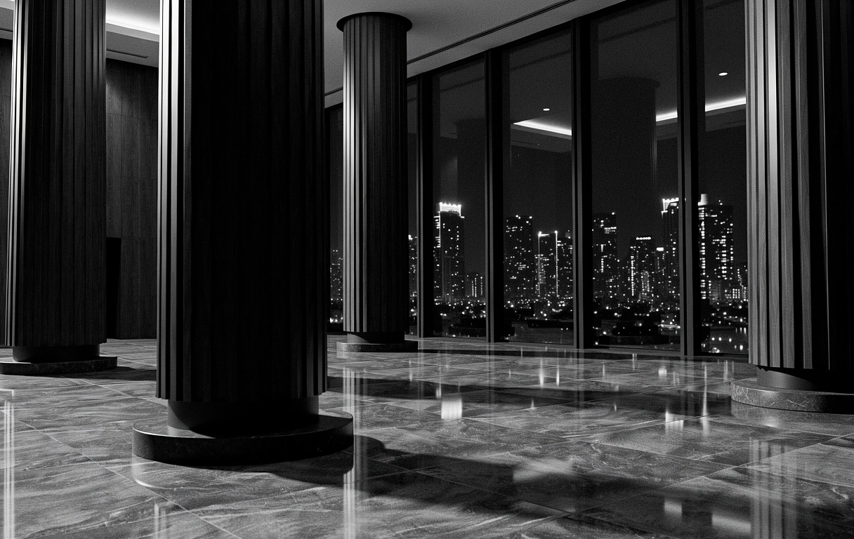 Corporate hierarchy and boardroom
