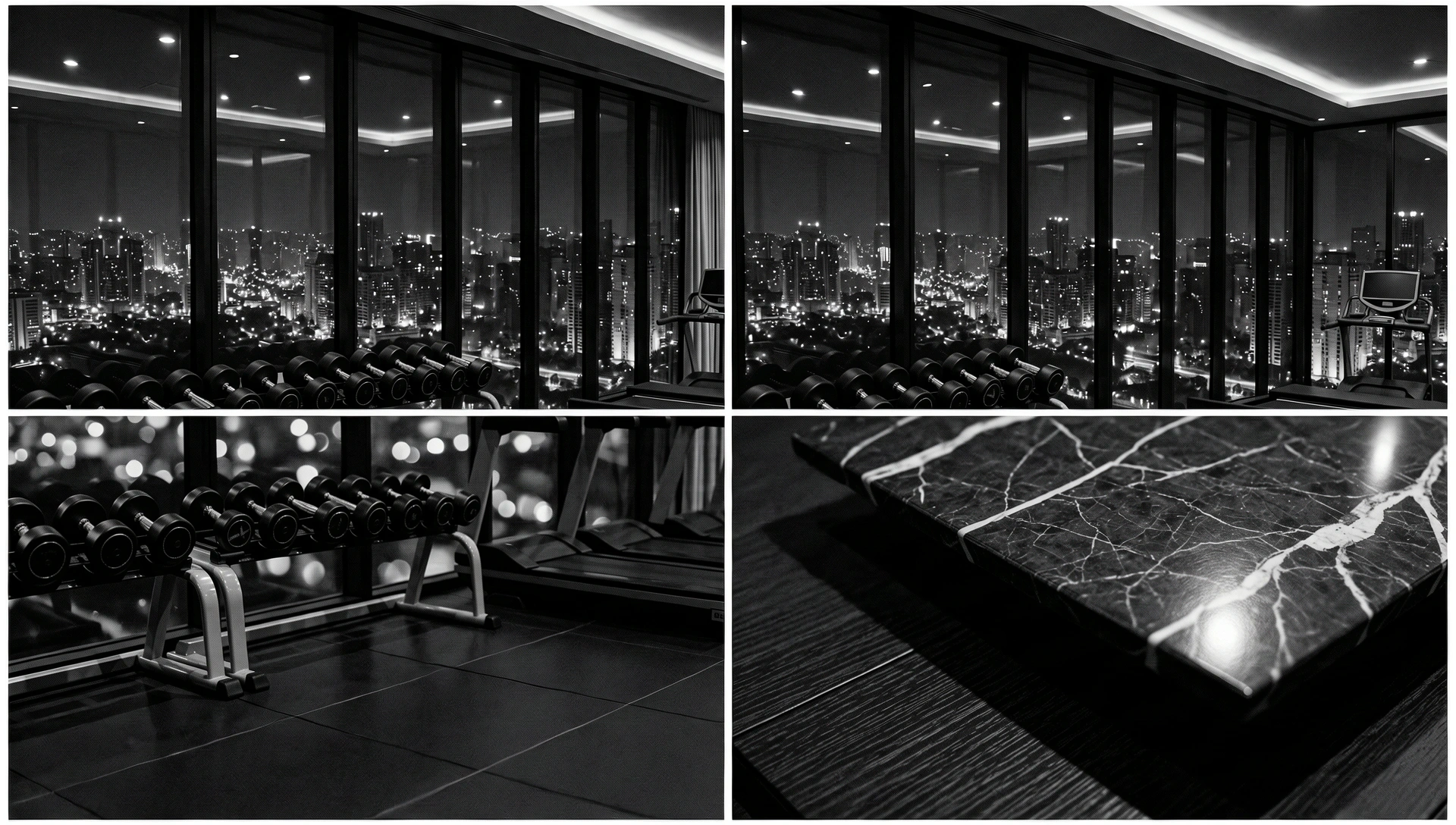 Jakarta urban night view